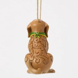 Jim Shore Heartwood Creek Dog Wearing Bandana Christmas Ornament