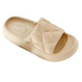 Womens Capelli New York Injected Quilted EVA Slide Sandals