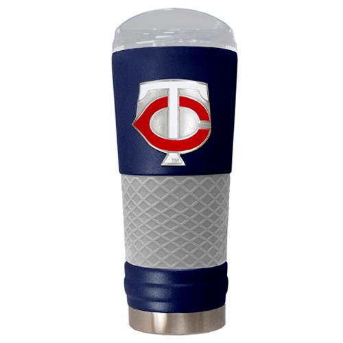 MLB Minnesota Twins DRAFT Powder Coated Stainless Steel Tumbler