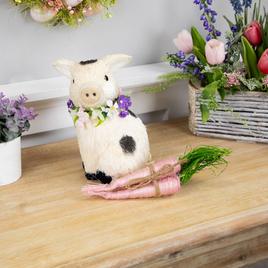Northlight Seasonal Straw Carrot Bundle Easter Décor - Set of 3