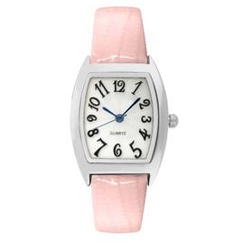 Womens Silver-Tone  Tonneau Shape Case Watch - 9403S-07-H12