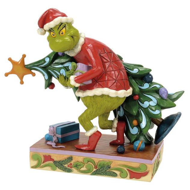 Jim Shore Grinch Carrying