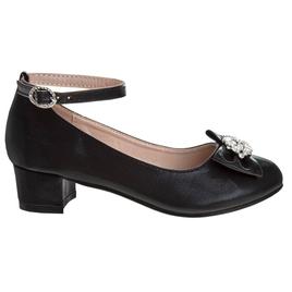 Little Girls Badgley Mischka Slingback Dress Pumps with Bow
