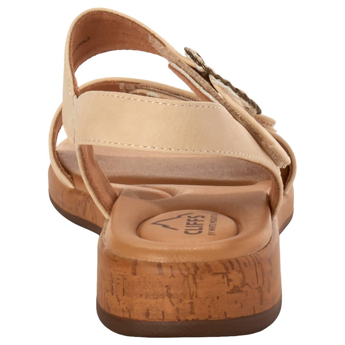 Womens Cliffs by White Mountain Bonique Footbed Sandals