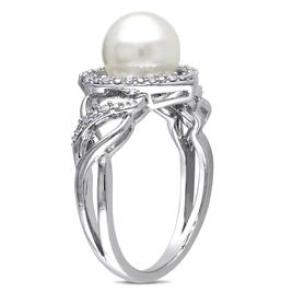 Gemstone Classics™ 1/10ct. Freshwater Cultured Pearl Ring