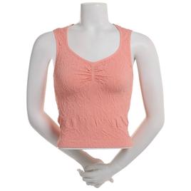 Juniors Wallflower Cassandra Embossed Seamless Tank Top