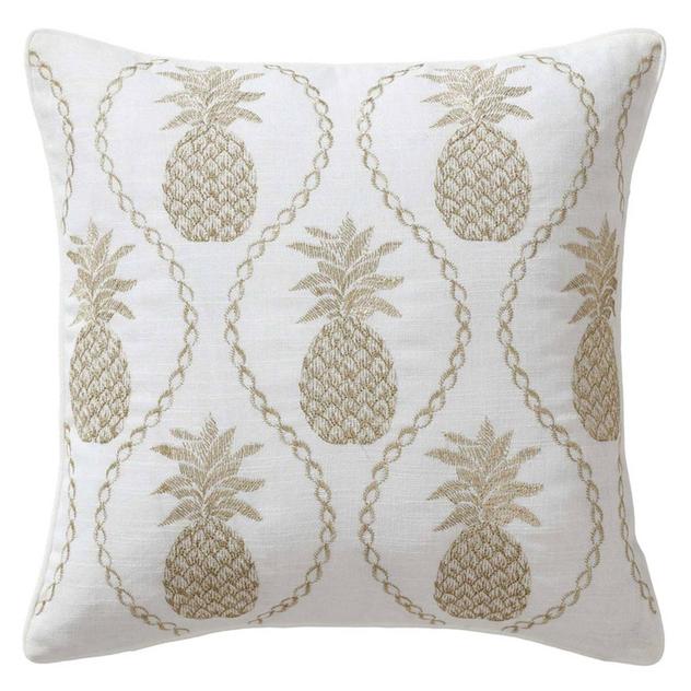 Tommy Bahama Golden Pineapples Decorative Pillow - 20x20