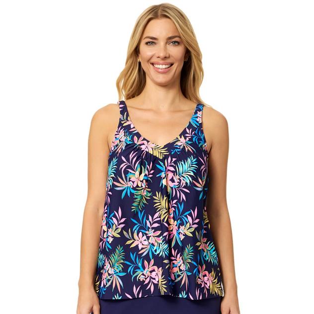 Womens Leilani Aloha Tides Bora Bora Tankini Swim Top