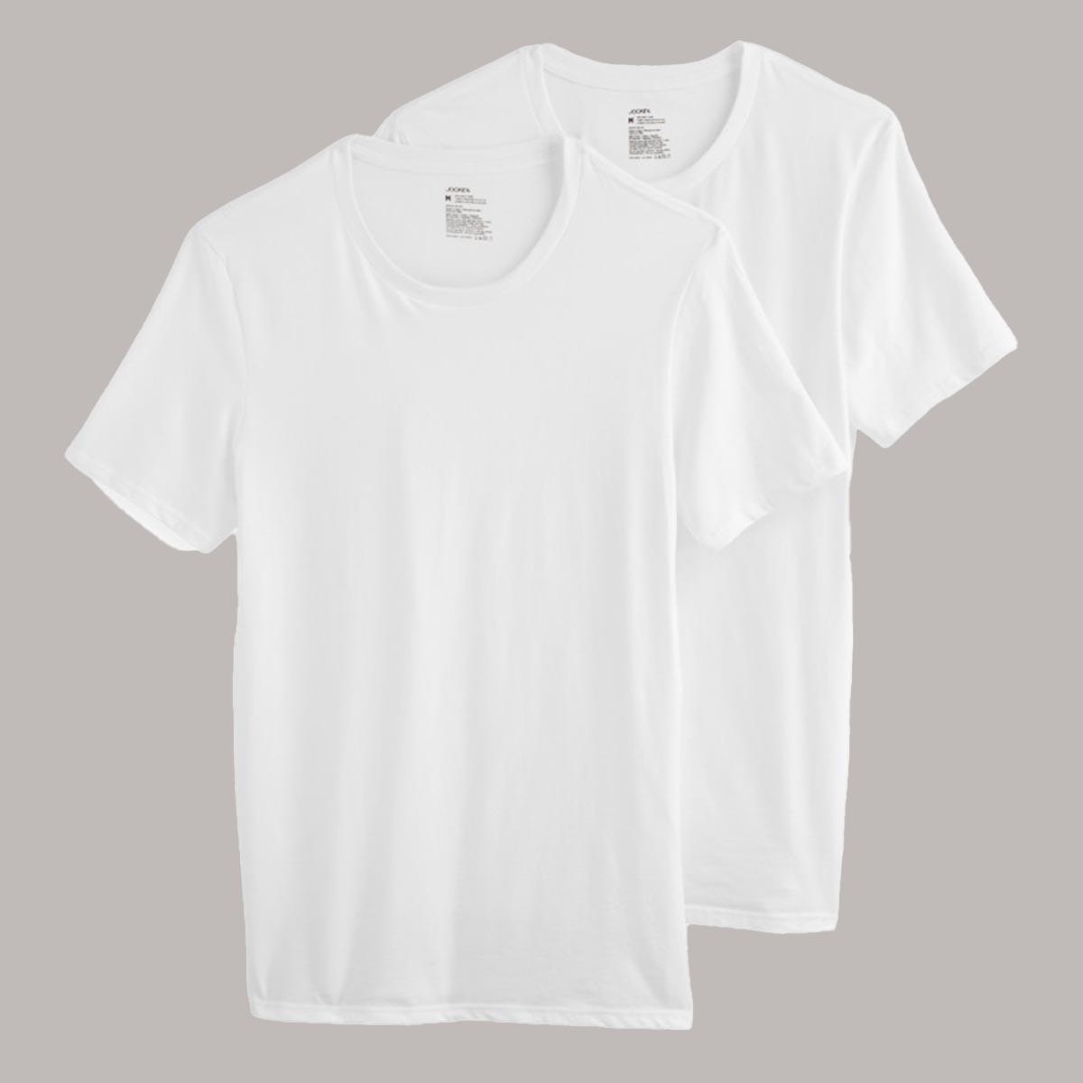 Mens Big & Tall Jockey® Cotton Stretch Crew Neck Undershirt
