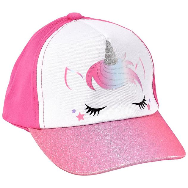 Girls Capelli® New York Starry Unicorn Twill Baseball Hat