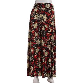 Womens NY Collection Henna Floral Maxi Skirt