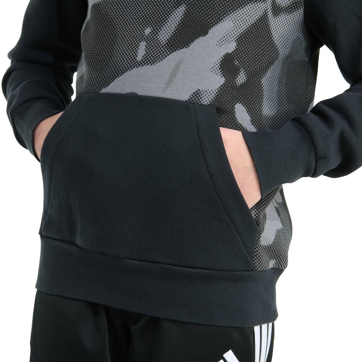 Boys (8-20) adidas Camo Color Block Half Hoodie