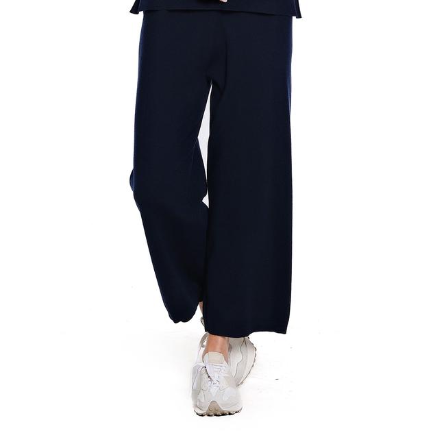 Womens Multiples Pull On Elastic Waist Wide Leg Pants