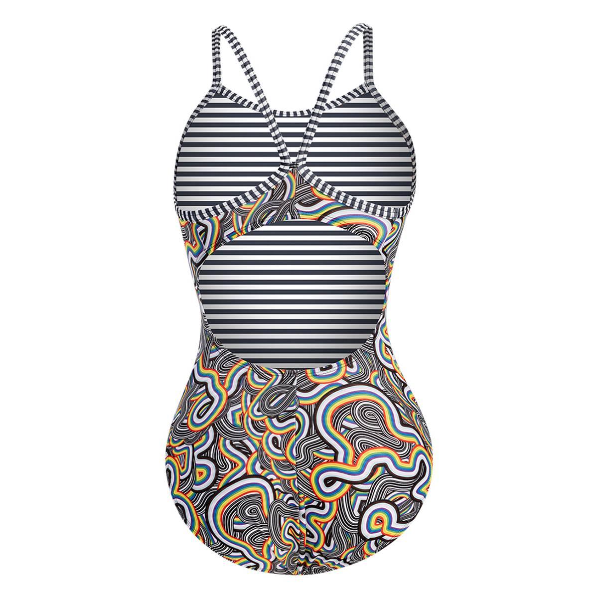Womens Dolfin® Uglies V-Back Embrace One Piece Swimsuit