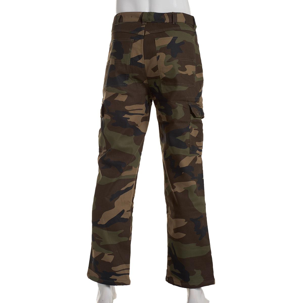 Mens Bass Creek Outfitters Camo Stretch Cargo Pants
