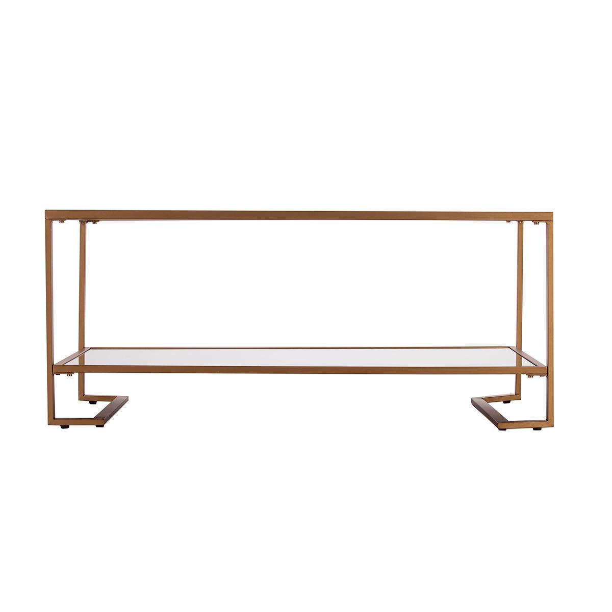 Southern Enterprises Horten Glass Coffee Table