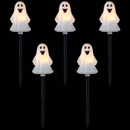 Northlight Seasonal Ghost Shaped Halloween Pathway Markers
