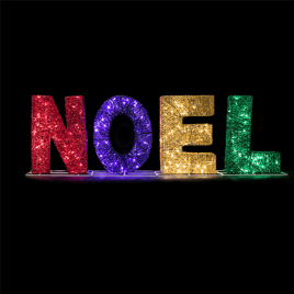 Northlight 46in. LED  "Noel" Outdoor Christmas Decoration