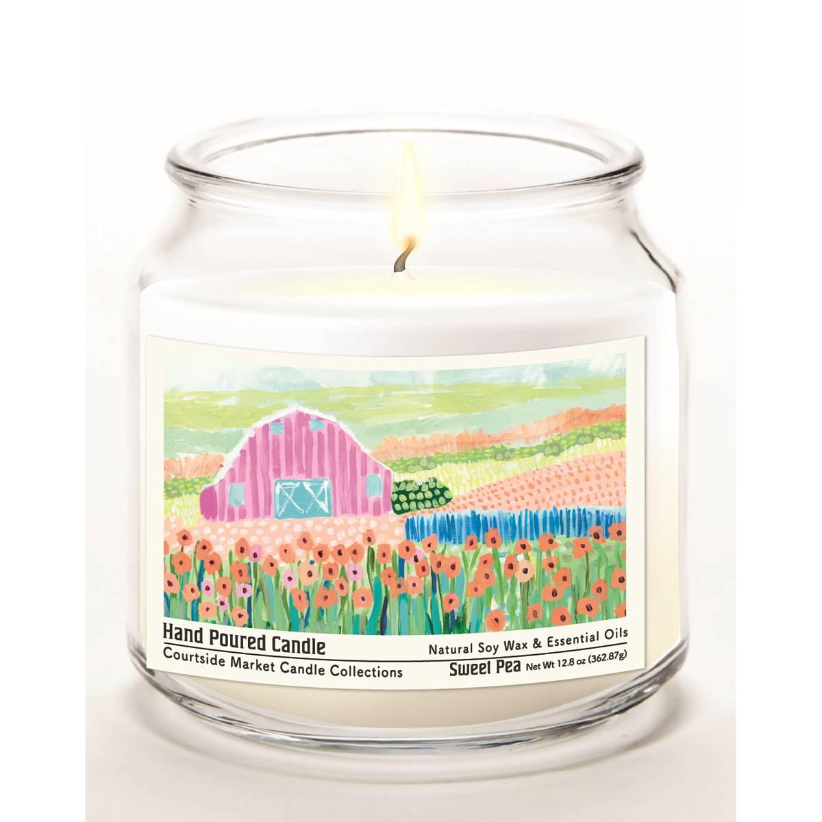 Courtside Market® The Farm 12.8oz. Sweet Pea Tumbler Candle