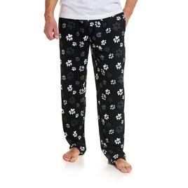 Mens Big & Tall Preswick & Moore(R) Paw Prints Pajama Pants