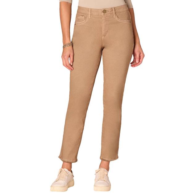 Plus Size Democracy “Ab”solution® Straight Cascading "D" Jeans