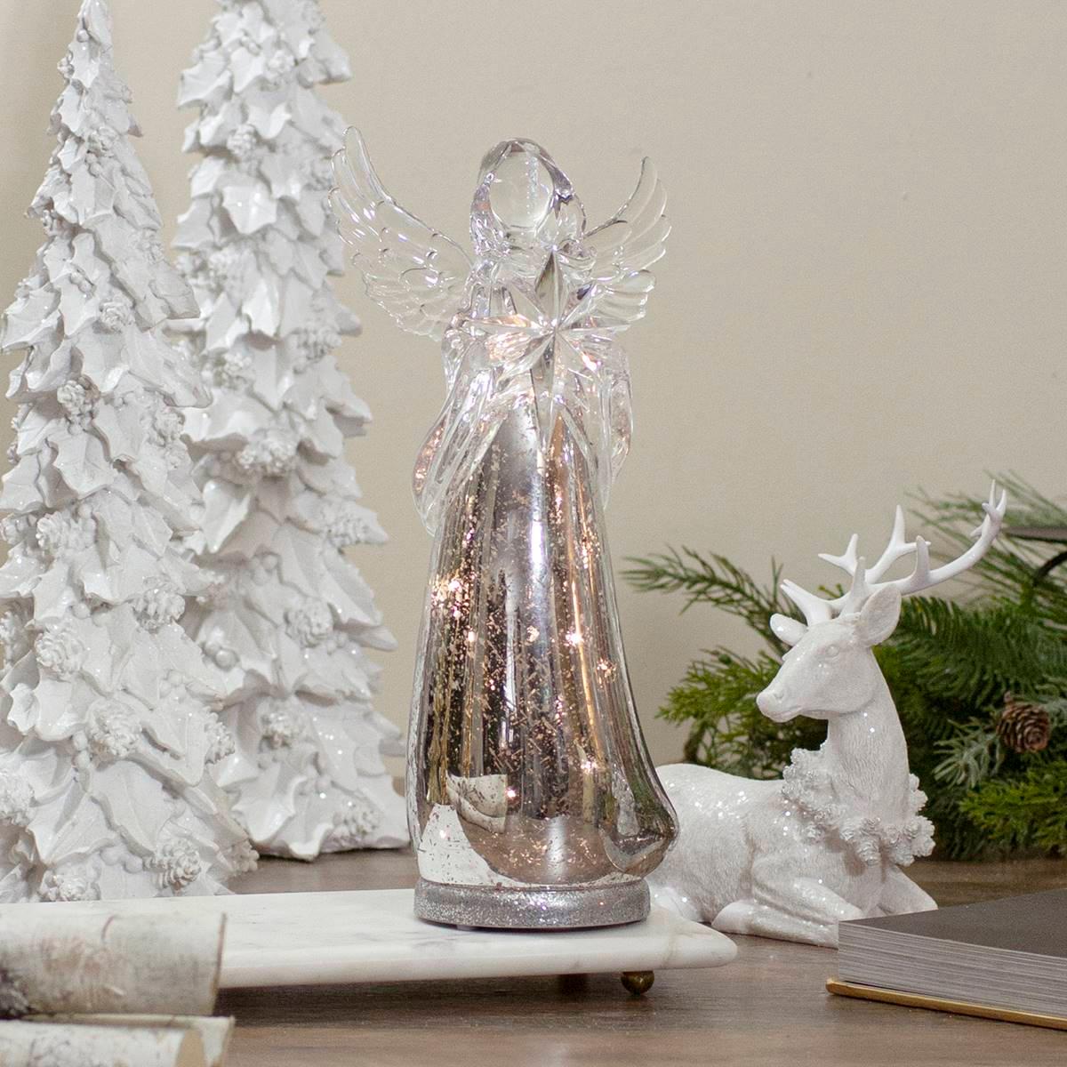 Northlight Seasonal 13in. Angel Holding a Star Christmas Figurine