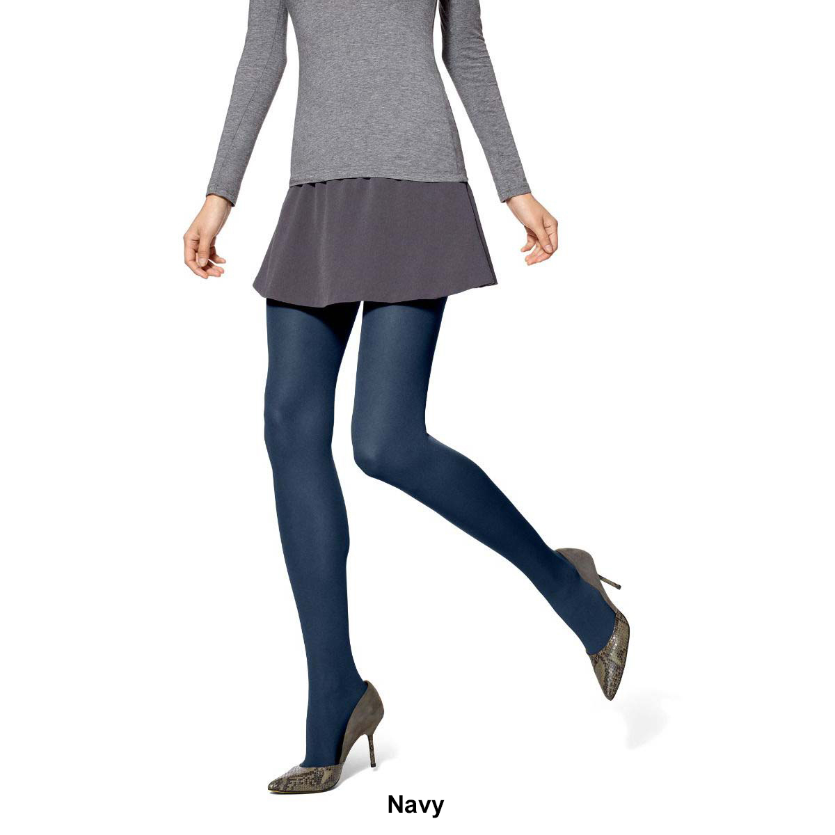 Womens HUE® Opaque Sheer to Waist Tights