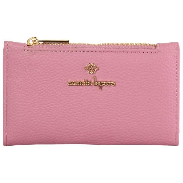 Womens Nanette Lepore Amie Solid Slim Bifold Wallet