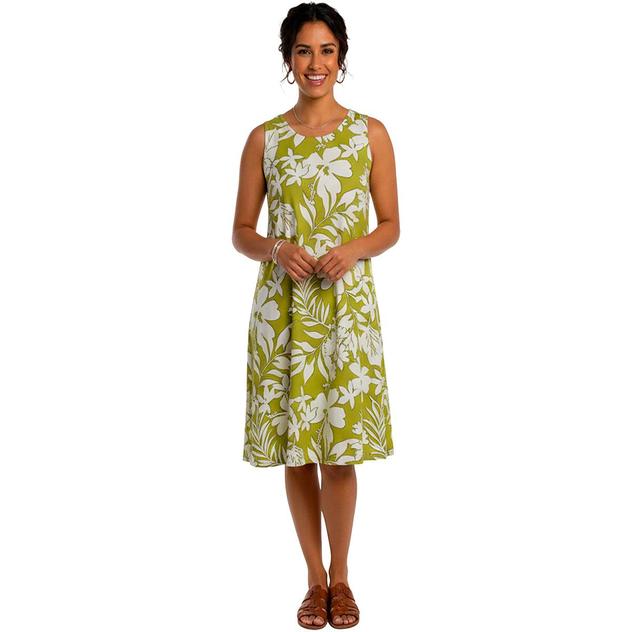 Womens Harlow & Rose Sleeveless Tropical Floral Shift Dress