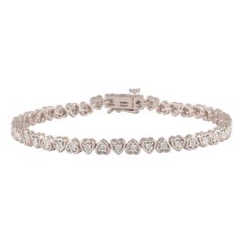 Diamond Classics(tm) 1/4ctw. Sterling Silver Bracelet