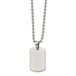 Mens Gentlemen's Classics(tm) Reversible Stainless Steel Necklace