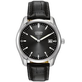 Mens Citizen(R) Eco-Drive Leather Watch - AU1040-08E
