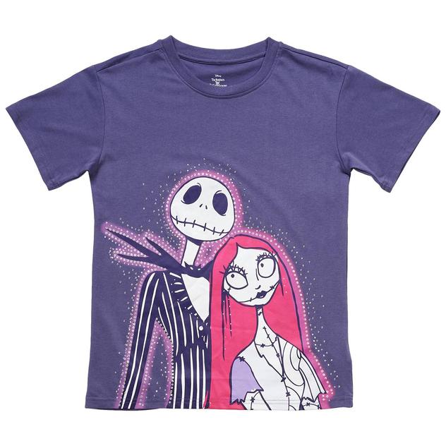 Girls (7-16) Disney The Nightmare Before Christmas Jack/Sally Tee
