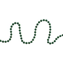 Northlight Seasonal Shiny Metallic Green Beaded Christmas Garland
