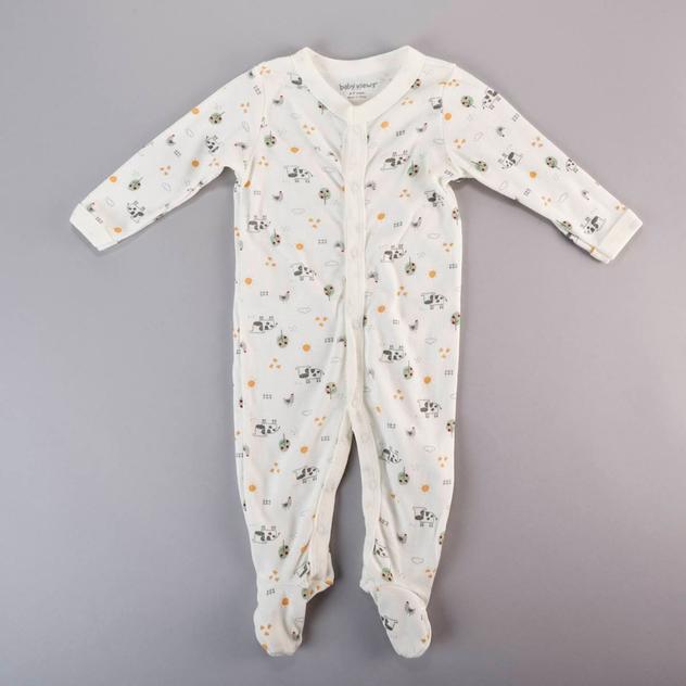 Baby Unisex (NB-9M) baby views® Farm Footie