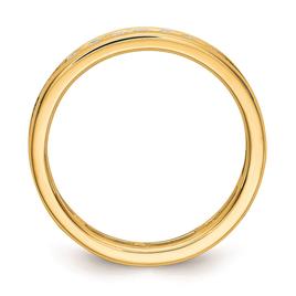Pure Fire 14kt. Yellow Gold Lab Grown 1ctw. Eternity Band