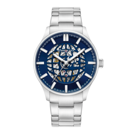 Mens Kenneth Cole New York(R) Automatic Silver Watch - KCWGY0089003