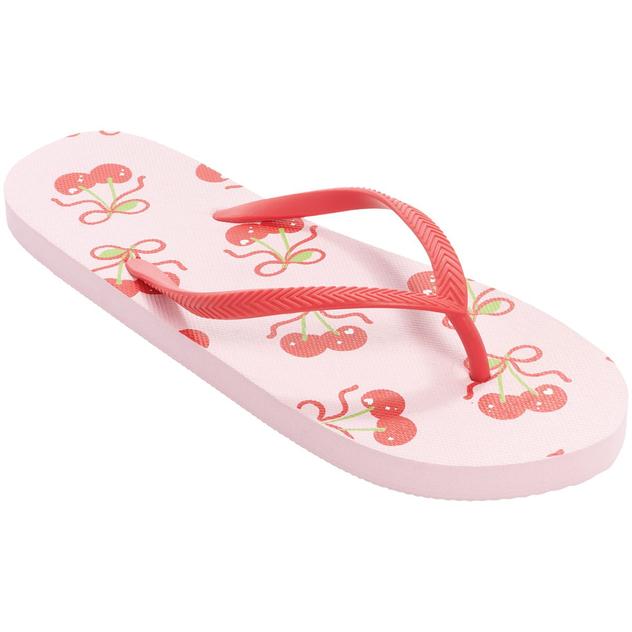 Womens Ella & Joy Bows and Cherries Flip Flops