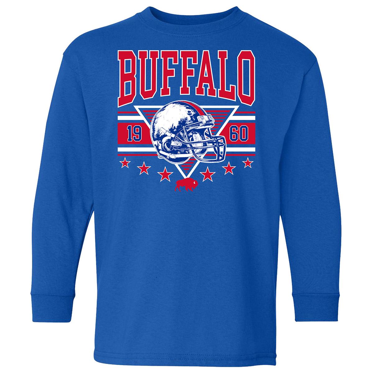 Boys (8-20) Tailgate Buffalo Football Mafia Long Sleeve Tee