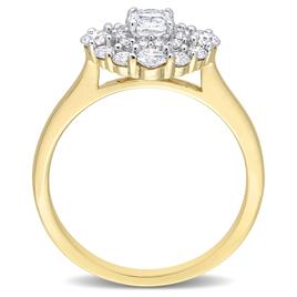 Gemstone Classics™ 10kt. Yellow Gold 1ctw. Moissanite Ring