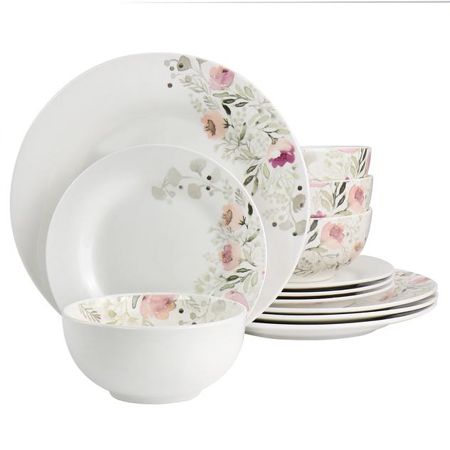 Gibson Lily Garden 12pc. Dinnerware Set