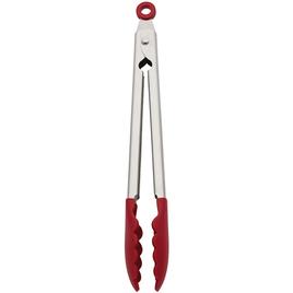 KitchenAid(R) Gourmet Silicone Tipped Sterling Silver Tongs