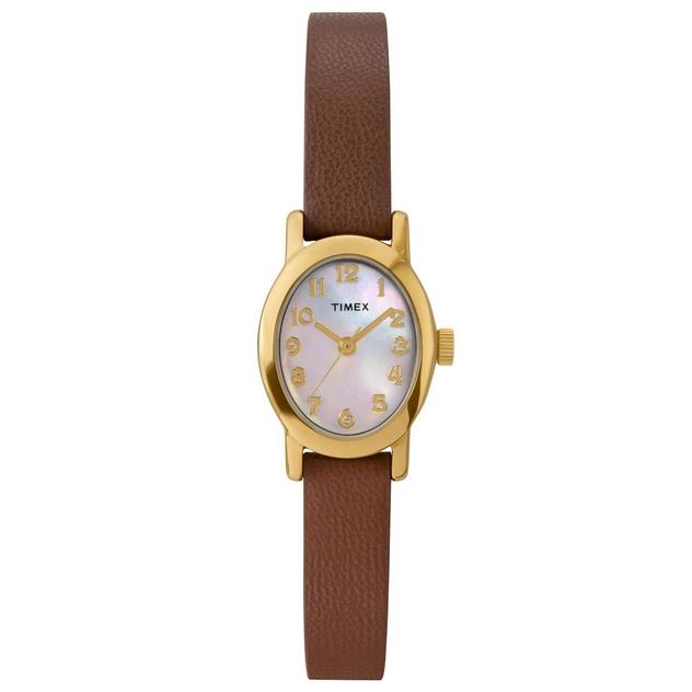 Womens Timex® Cavatina Mother of Pearl Watch - TW2W82500JT