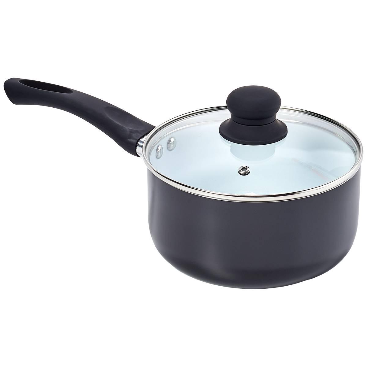 Healthy Living 2qt. Sauce Pan with Glass Lid