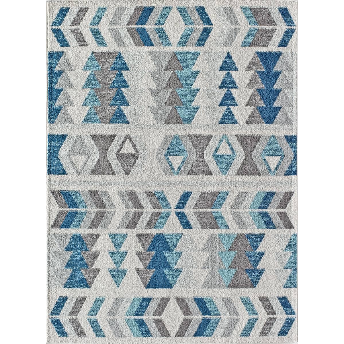 Rugs America(tm) Miko Mixed Berry Geometric Contemporary Area Rug