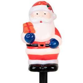 Northlight Seasonal Santa Christmas Pathway Markers - Set of 4