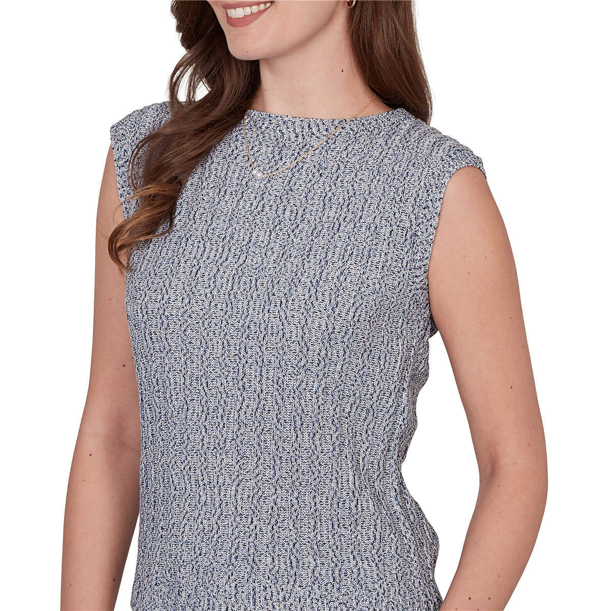 Petite Emaline Summer In The City Cap Sleeve Sweater Vest