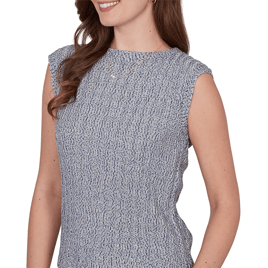 Petite Emaline Summer In The City Cap Sleeve Sweater Vest
