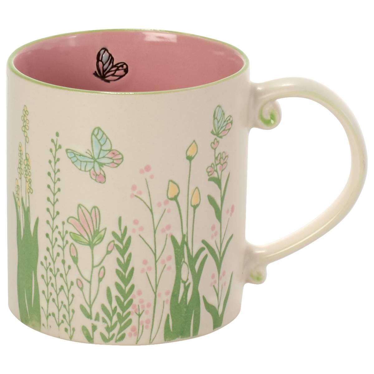 Blue Sky 21oz. Melinda Butterfly Mug