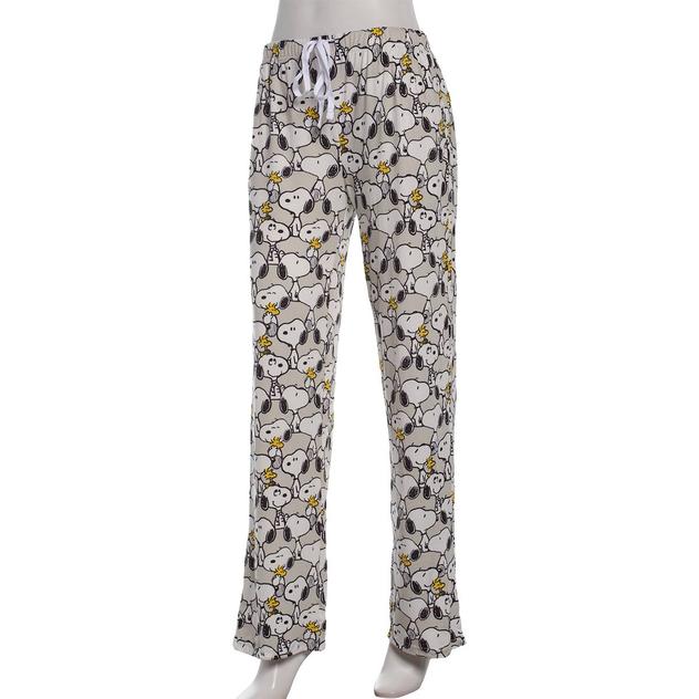 Juniors MJC Snoopy & Woodstock Pajama Pants